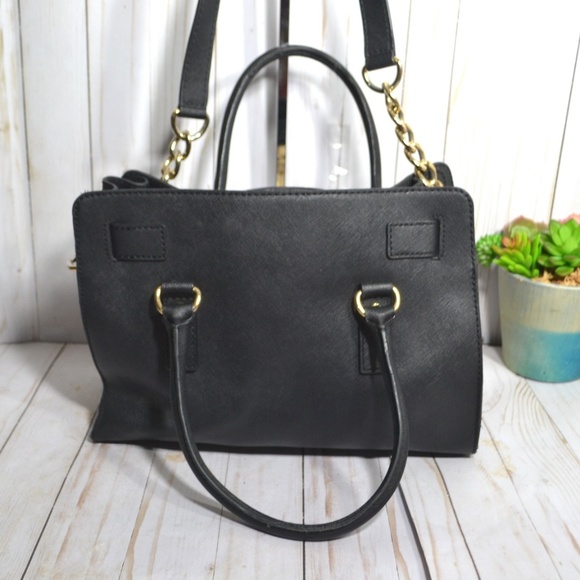 Michael Kors Hamilton Saffiano Medium Satchel Bag - Picture 2 of 6